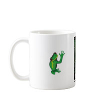 TB logo-frogs Mug by tropicalbamboo TB logo-frogs Mug
