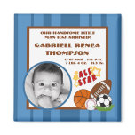 {TBA} 2"x2" All Star Blue Announcement Magnet {TBA} 2"x2" All Star Blue Announcement Magnet