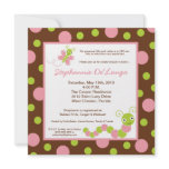 {TBA} 5x5 Spring Bug Butterfly Baby Shower Invite