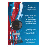 {TBA} 5x7 Fourth 4th of July Barbecue Invitation