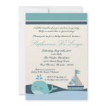 {TBA} 5x7 Nautical Boat Baby Shower Invitation