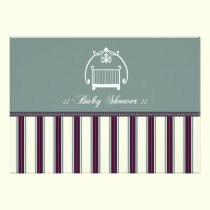 {TBA} Adorable Designer Baby Shower Invitation 17 invitations