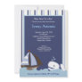 {TBA} Ahoy Mate Sailboat Boat Nautical Baby Shower Custom Announcements