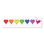 TBA AWARD Winner - 7  Hearts - Bumper Sticker