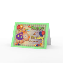 TBA Award Winner: Baby Rhino::Birthday Greeting cards