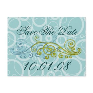 TBA AWARD Winner- Save The Date postcard