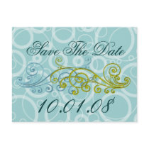 TBA AWARD Winner- Save The Date postcards by samack TBA AWARD Winner- Save The Date postcards
