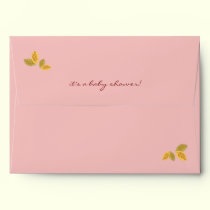 {TBA} Baby Tree Sign Custom Envelope (pink)