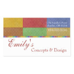 {TBA} Business Card :: Color Palette 4