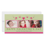 {TBA} Customized Sweet Valentine's Day 3-Photo photo cards