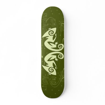 {TBA} Double Lizard Enjoy the Ride Skateboard by Jamene_Clothing