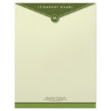 {TBA} Elegant Envelope (lime) Monogram Letterhead by BeezKneez {TBA} Elegant Envelope (lime) Monogram Letterhead