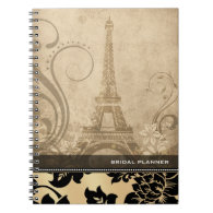 ::TBA:: Fleur de Paris | sand Bridal Planner Journal