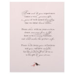{TBA} guestbook poem letterhead