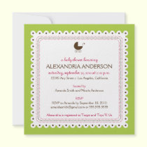 {TBA} Lime Precious Custom Baby Shower Invitation