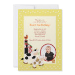 {TBA} Moo Cow Farm Barnyard *PHOTO* Birthday Personalized Invites