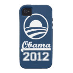 {TBA} OBAMA 2012 iPhone 4 Tough Case-Mate (navy)