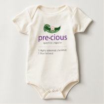 {TBA} Purple "Precious" Pea-in-a-Pod Baby Tee t-shirts