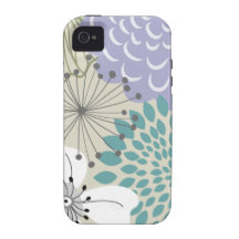 TBA Secret Garden iPhone 4 Casemate Vibe-turquoise
