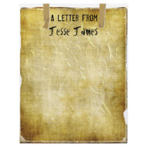 TBA & TOP 10~Letter From..Old Paper Letterhead