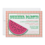{TBA} Watermelon Summer Cookout/BBQ Invitation
