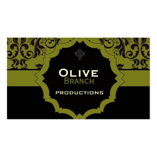 <TBA WINNER>Olive Juice Business Card (front side)