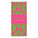 <TBA WINNER> Raspberry and Lime Rack Card