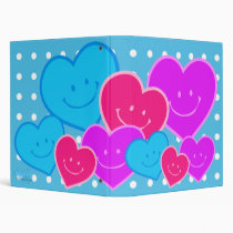 [TBA WINNER] TRIO OF HEARTS 3 RING BINDERS