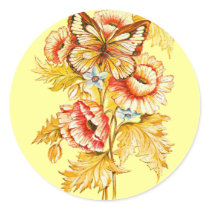 TBA Winner Vintage Floral Sticker