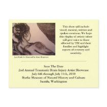 TBI Artist Showcase Promo postcards by uwtbims TBI Artist Showcase Promo postcards