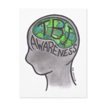 TBI Awareness Postcards