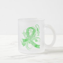 TBI Fight Like a Girl Flourish Mugs