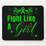 TBI Fight Like A Girl Ornate Mousepads