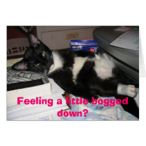 TC, Feeling a little bogged down? cards