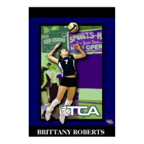 TCA Volleyball Poster posters by Vigilanti TCA Volleyball Poster posters