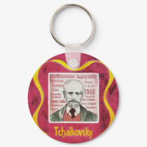 Tchaikovsky key ring keychains by paulhelm Tchaikovsky key ring keychains