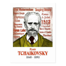Tchaikovsky postcard