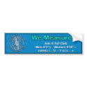 TCI Bumper Sticker bumper stickers