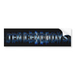 TCT Sticker Bumper Sticker