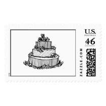 TDSwhite Custom Wedding Cake Stamp