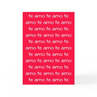 te amo - card (V-day)