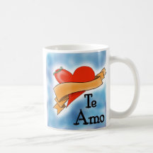 Te Amo Tazas De Café