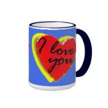 Te amo tazas de café