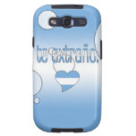 Te Extraño! Argentina Flag Colors Pop Art Samsung Galaxy SIII Cases