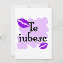 Te iubesc - Romanian I love you