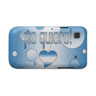 &#161;Te Quiero! Guatemala Flag Colors Pop Art Samsung Galaxy S Cover