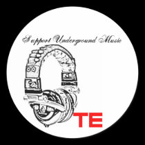 te, Support Underground Music stickers