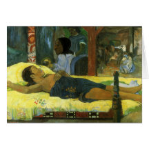 'Te Tamari No Atua' - Paul Gauguin Card