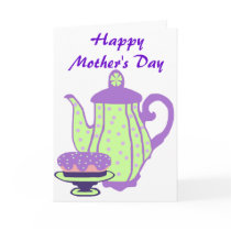 Tea and Cake, Happy Mother's Day  card