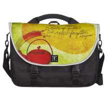 Tea and Glitter Commuter Bag